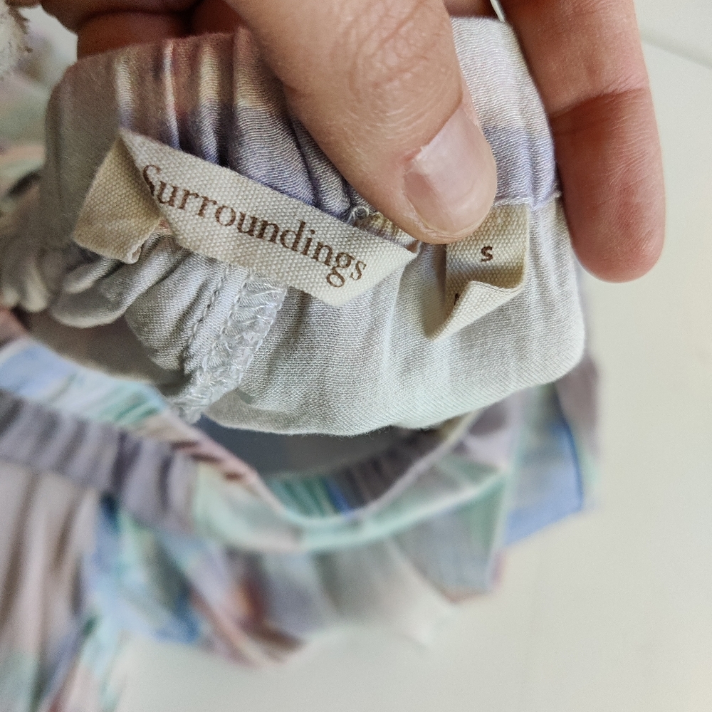 Soft Surroundings Bamboo Multi-Color soft casual pants - Picture 7 of 8